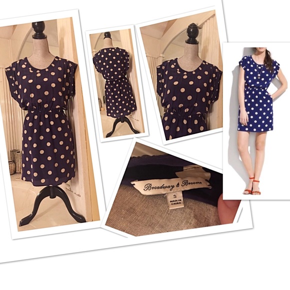 Madewell Dresses & Skirts - Madewell Broadway Broome Polka Dot Pinup Dress S
